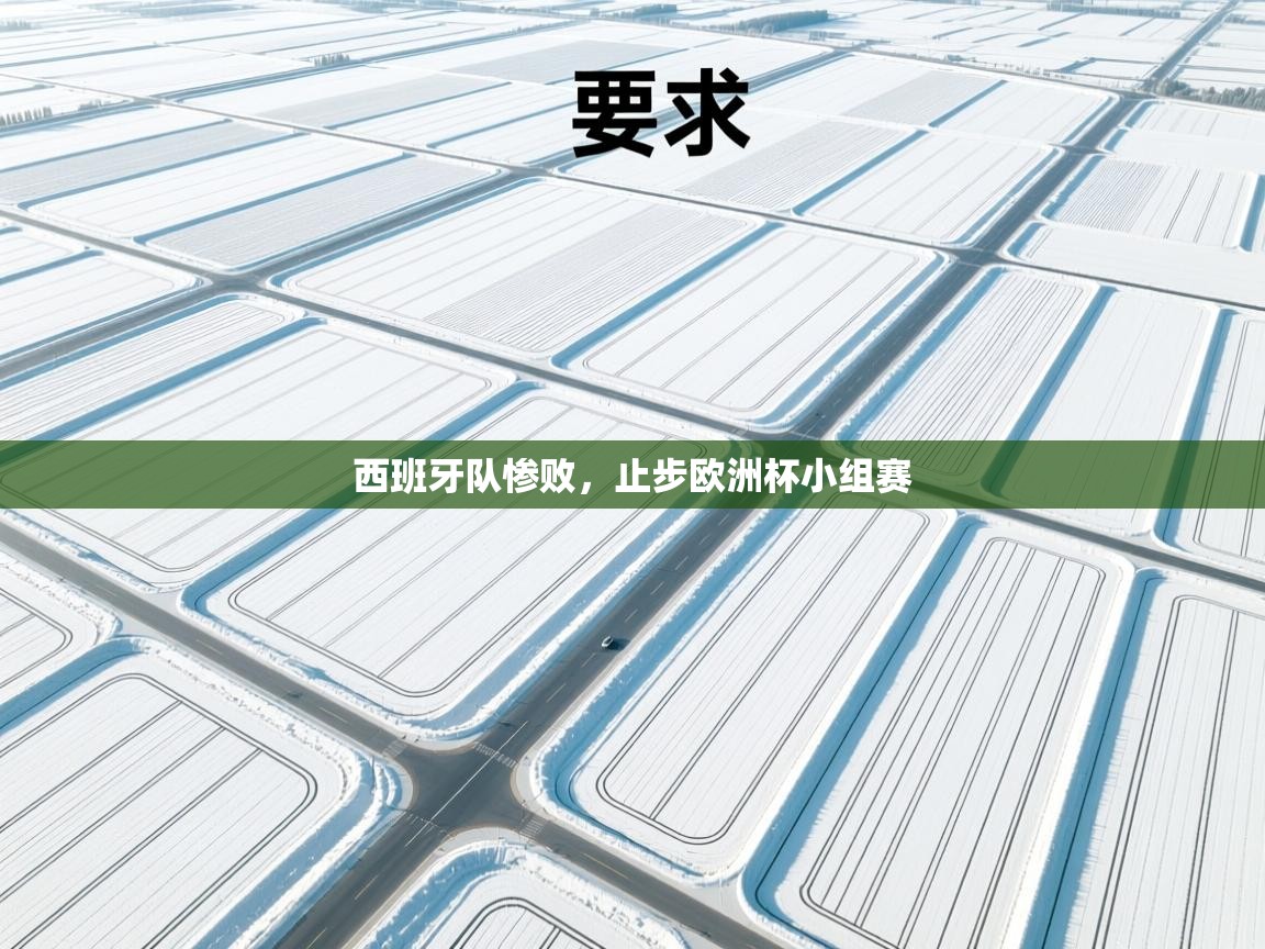 开云体育app下载地址-西班牙队惨败,止步欧洲杯小组赛 第4张